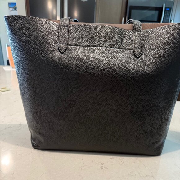 Cuyana Classic Structured Tote Black - Picture 2 of 4